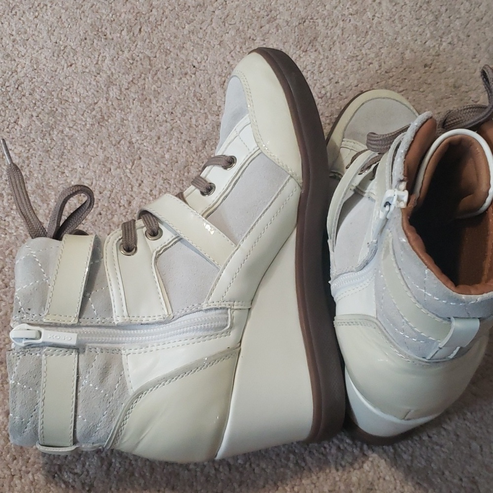 Geox Elani Wedge Sneakers - Picture 6 of 13
